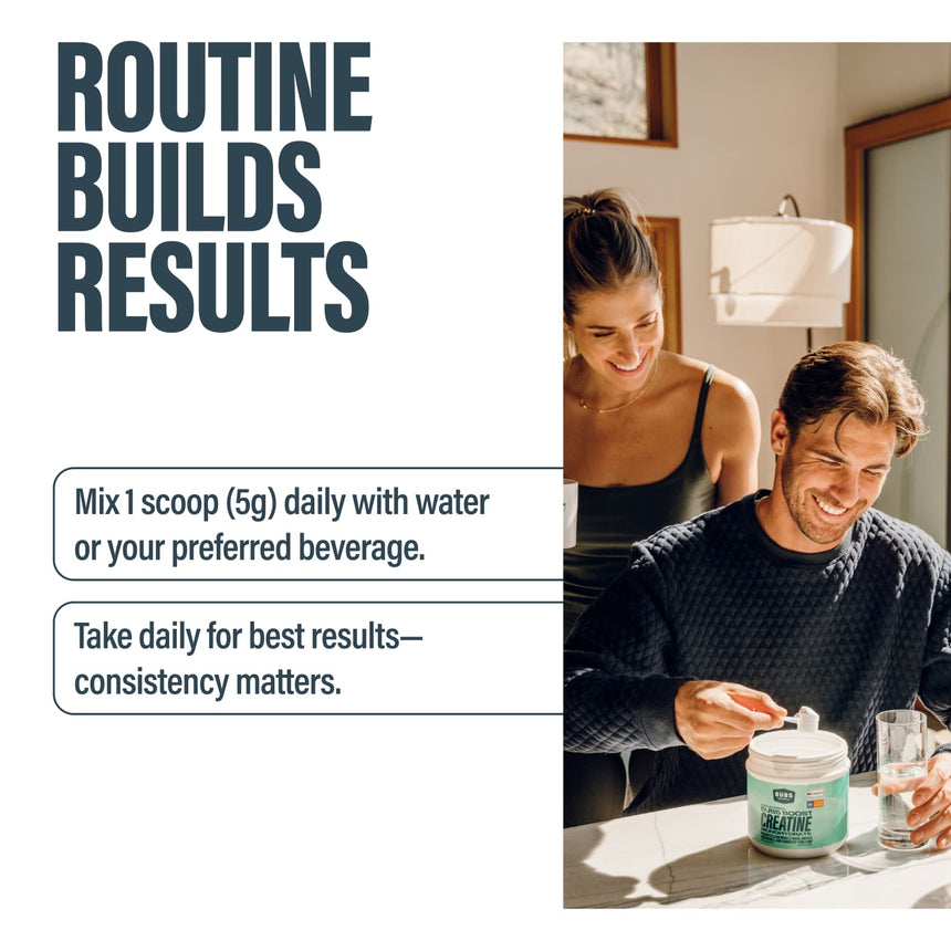BUBS Naturals Creatine Monohydrate | Creapure 5g