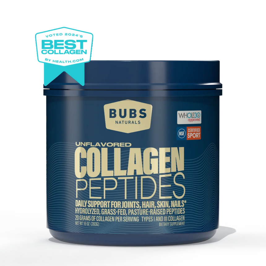 BUBS Naturals Collagen Peptides | Grass-Fed Unflavored