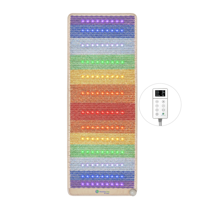 Rainbow Chakra Series | PEMF Far Infrared Heating Mats