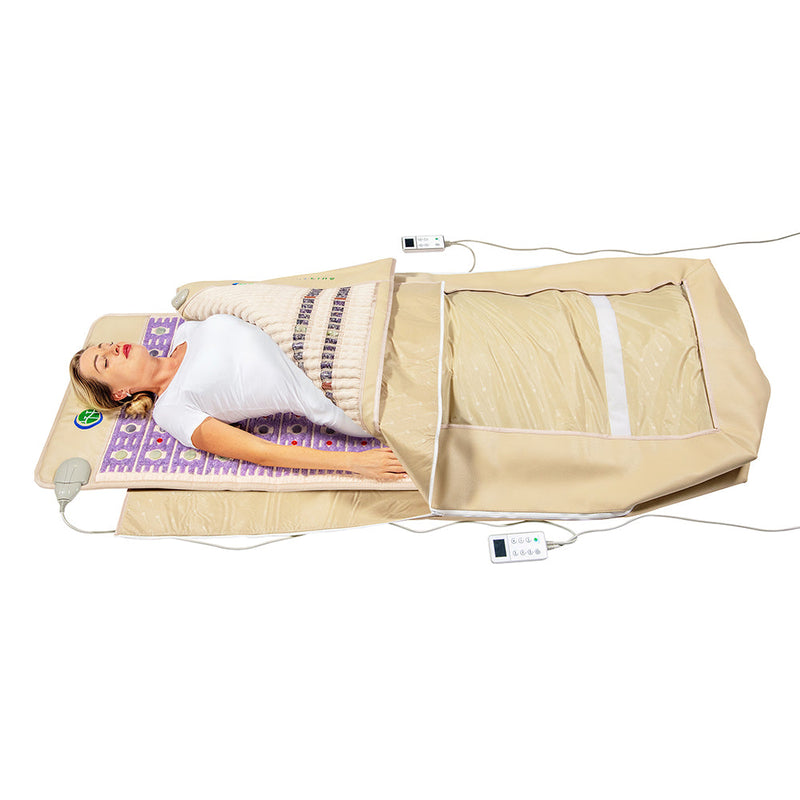 HealthyLine TAJ Series 360 Wrap Set — PEMF Far Infrared Cocoon (InfraMat Pro®)