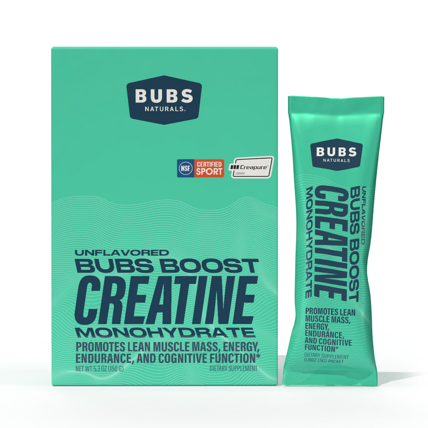 BUBS Naturals Creatine Monohydrate | Creapure 5g