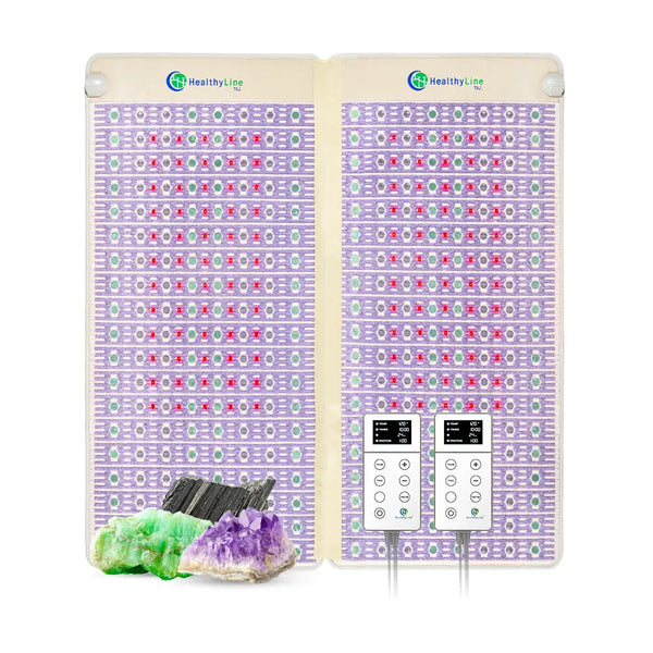 HealthyLine TAJ Bed Series — PEMF Far Infrared Mattress Topper (InfraMat Pro®)