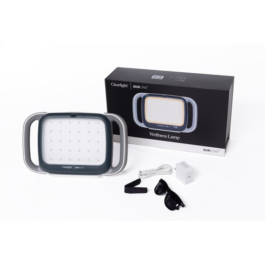 Clearlight SUN ONE® Wellness Lamp — Controlled UVB Light Therapy Device