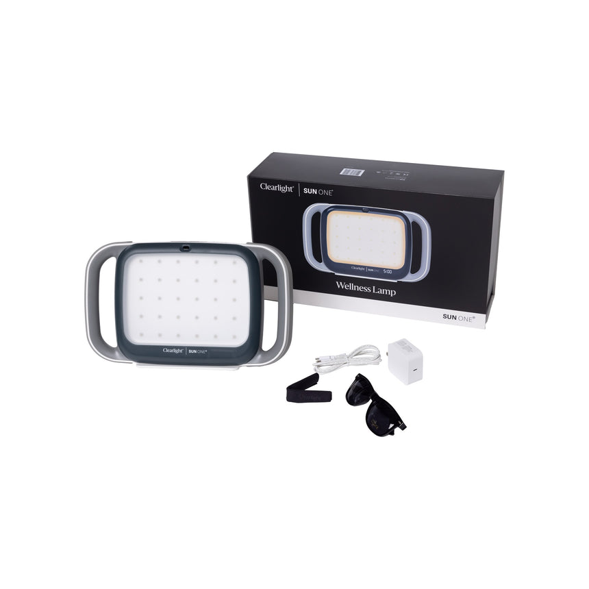 Clearlight SUN ONE® Wellness Lamp — Controlled UVB Light Therapy Device