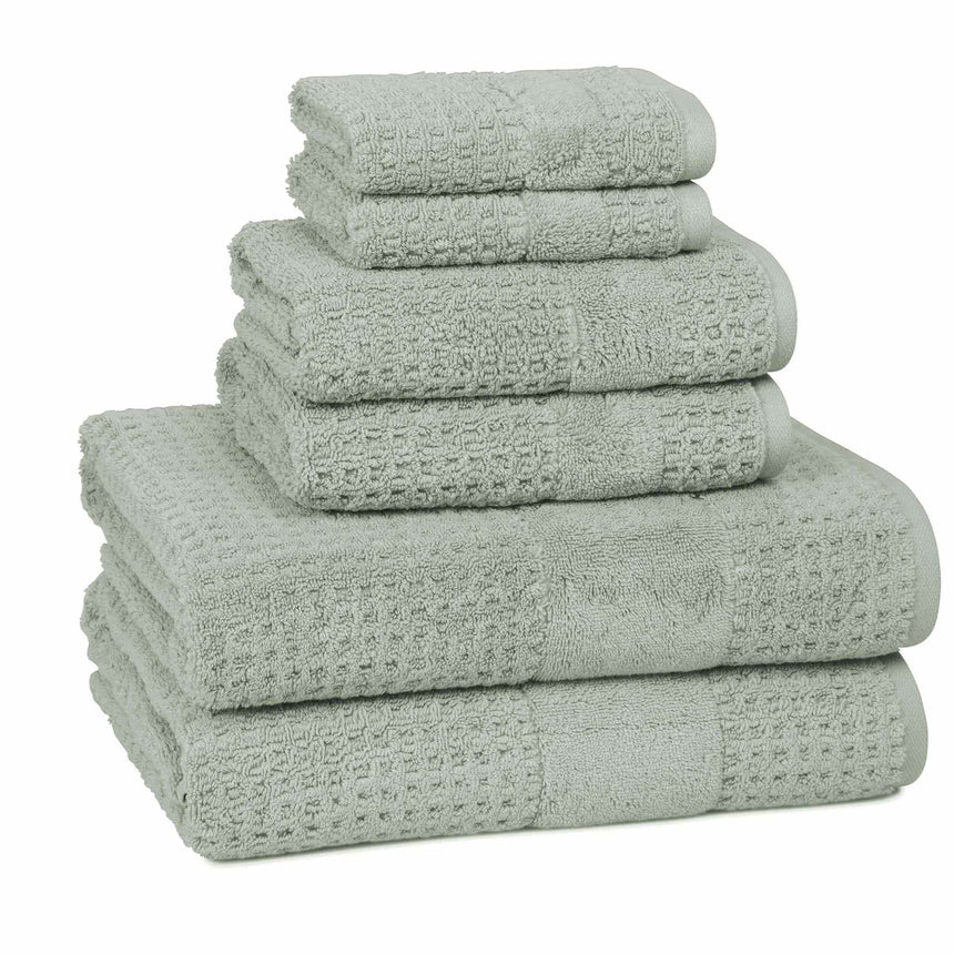 Kassatex Hammam Turkish Towels | 650 GSM Combed Aegean Cotton | Waffle-Terry Weave
