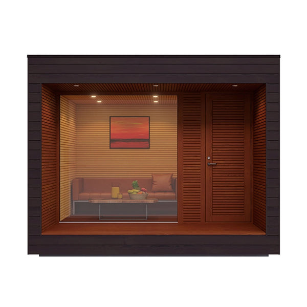Auroom Natura Outdoor Sauna | 5-Person Cabin with Changing Room