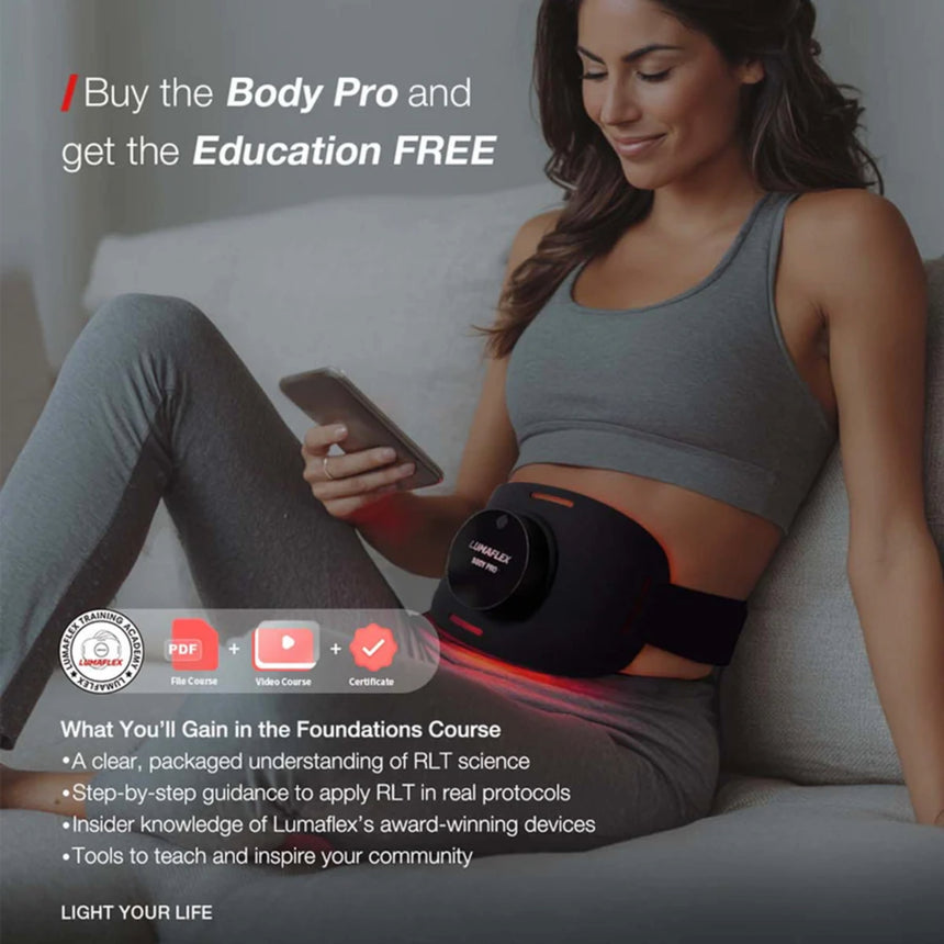 Lumaflex Body Pro Kit | FDA-Cleared Waterproof Red Light Therapy Panel