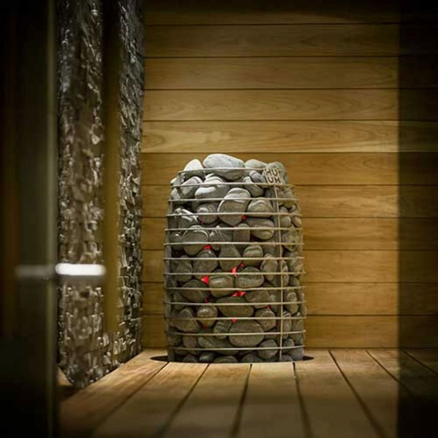 HUUM HIVE Mini 6 6kW Electric Sauna Heater with 330 lb Stone Capacity