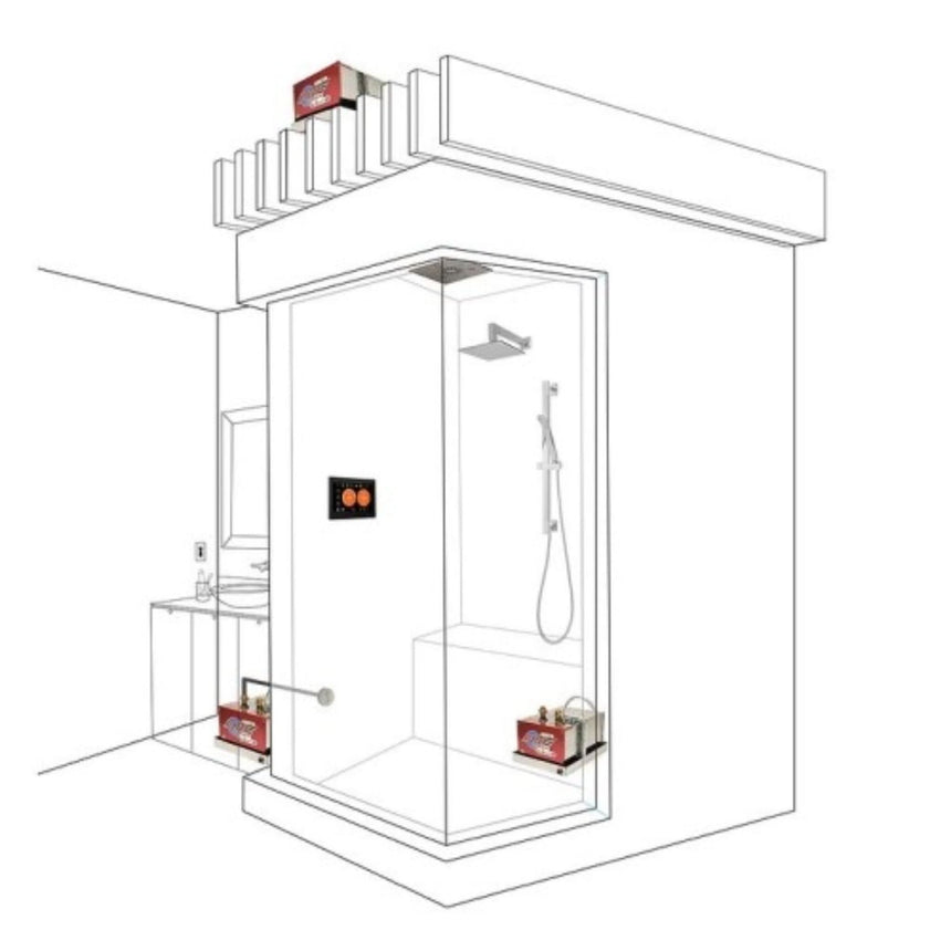 ThermaSol PROI-395 PRO Series I Essential Steam Shower Generator, 11kW w/Fast Start
