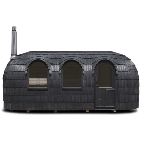 Iglucraft Triple Iglusauna Wood Fired 6-Person Outdoor Sauna