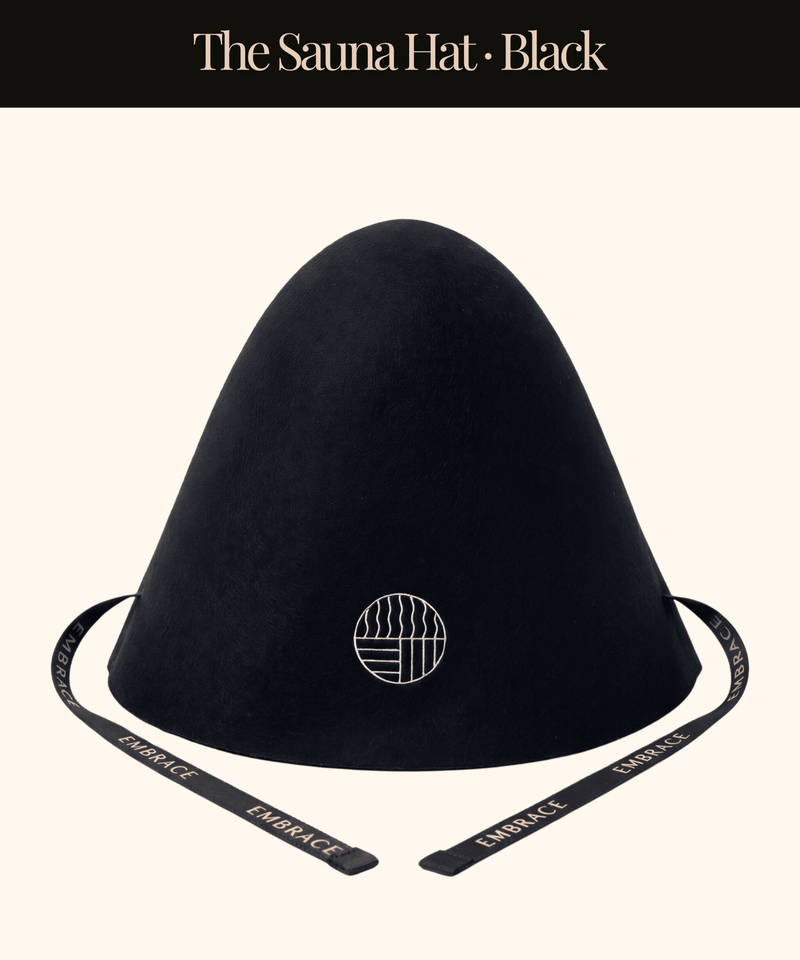 Embrace The Heat Sauna Hat — Australian Wool Felt