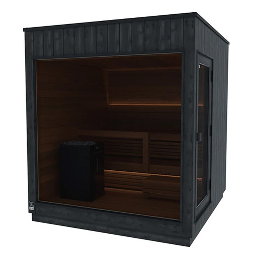 ThermaSol Nordic Misty Outdoor Sauna Cabin (2–5 Person, Modular)