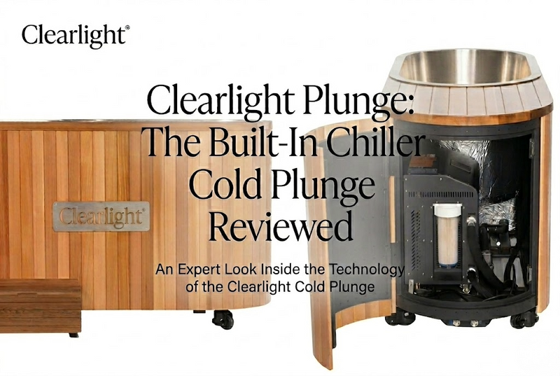 Clearlight Plunge: The Built-In Chiller Cold Plunge Reviewed