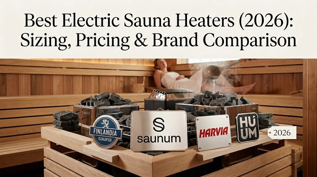 Best Electric Sauna Heaters (2026): Sizing, Pricing & Brand Comparison