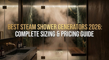 Best Steam Shower Generators 2026: Complete Sizing & Pricing Guide