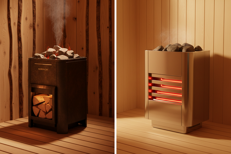 Wood vs Electric Sauna Heater