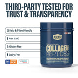 BUBS Naturals Collagen Peptides | Grass-Fed Unflavored