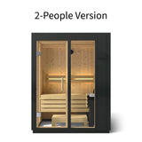 Kohler C1 Indoor Sauna Kit, Graphite Grey, Up to 5 Persons