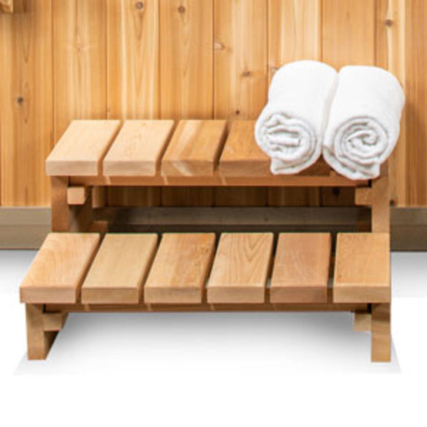 Dundalk Leisurecraft 2 Tier Steps with Straight Top Tread