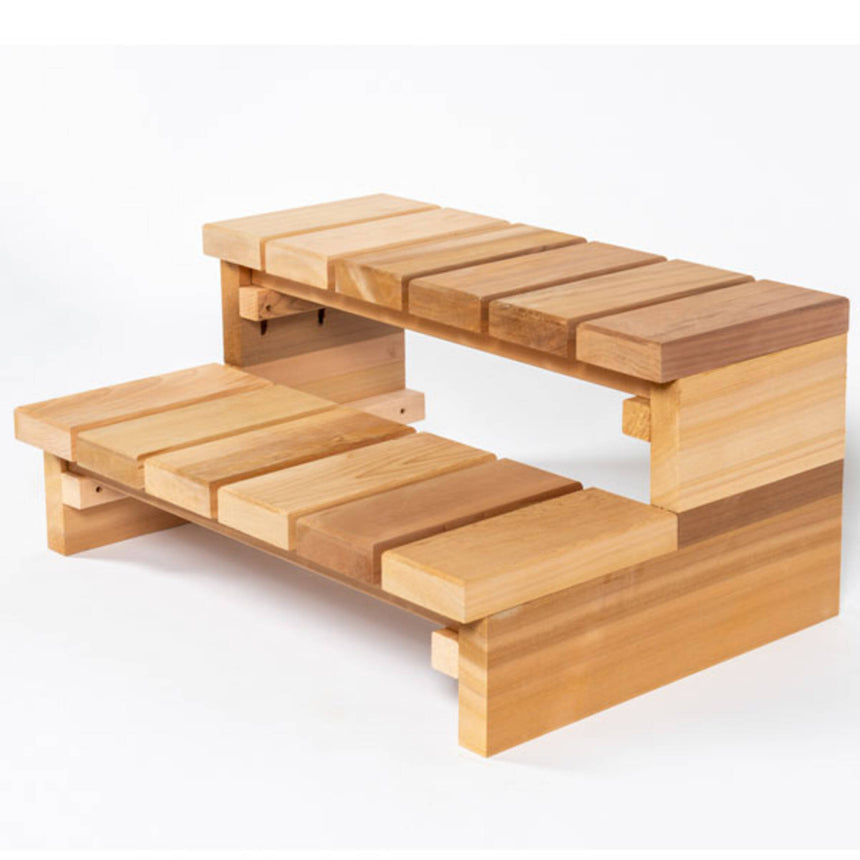 Dundalk Leisurecraft 2 Tier Steps with Straight Top Tread