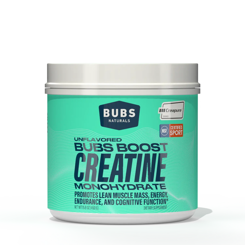 BUBS Naturals Creapure creatine monohydrate
