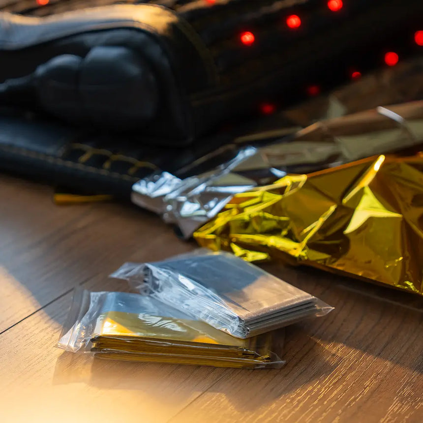 Mylar Thermal Space Blanket |  FIR Sauna Wrap