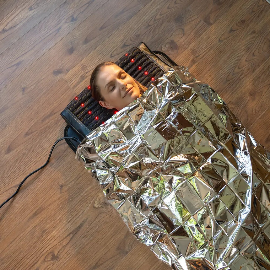 Mylar Thermal Space Blanket |  FIR Sauna Wrap