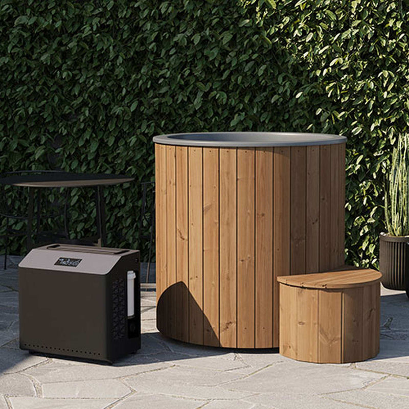 SaunaLife Model S1N 1-Person Hot and Cold Tub | Soak Series