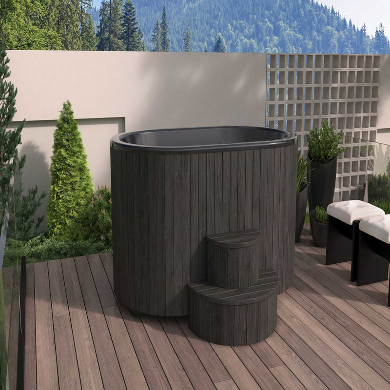 SaunaLife Model S2B 2-Person Hot and Cold Tub | Soak Series