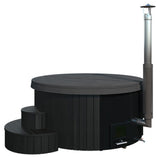 SaunaLife Model S4B 6-Person Wood-Fired Hot Tub | Soak Series