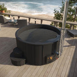 SaunaLife Model S4B 6-Person Wood-Fired Hot Tub | Soak Series