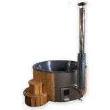 SaunaLife Model S4N 6-Person Wood-Fired Hot Tub | Soak Series