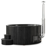 SaunaLife Model S6B 7-Person Wood-Fired Hot Tub | Soak Series