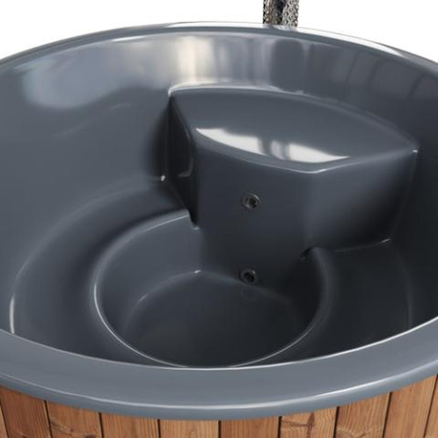 SaunaLife Model S6N 7-Person Wood-Fired Hot Tub | Soak Series
