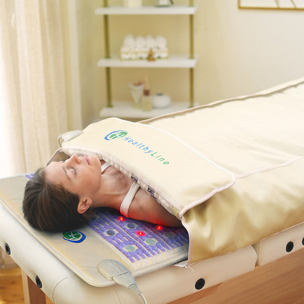 HealthyLine TAJ Series 360 Wrap Set — PEMF Far Infrared Cocoon (InfraMat Pro®)