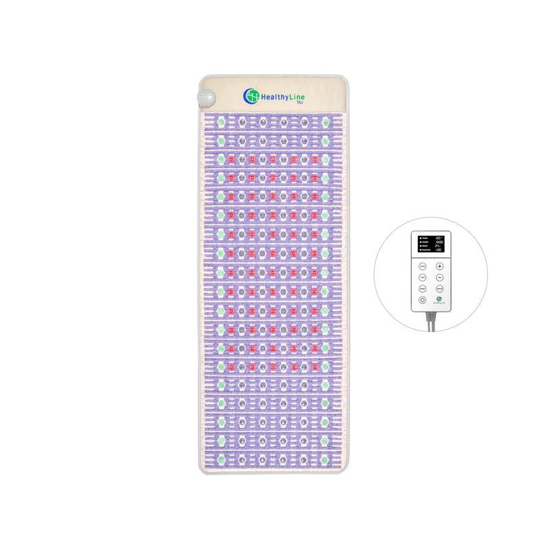 HealthyLine TAJ Bed Series — PEMF Far Infrared Mattress Topper (InfraMat Pro®)