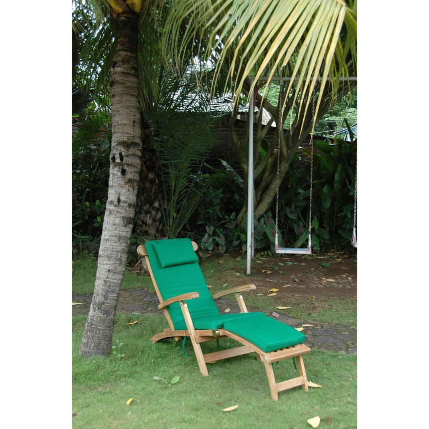 Anderson Teak Royal Steamer | Reclining Grade-A Teak Lounger