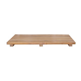 Anderson Teak Shower Mat | Solid Teak with Rubber Feet