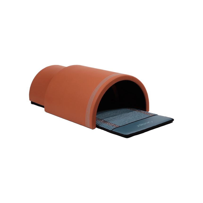 Clearlight Curve™ Far Infrared Sauna Dome with Amethyst Infrared PEMF Mat