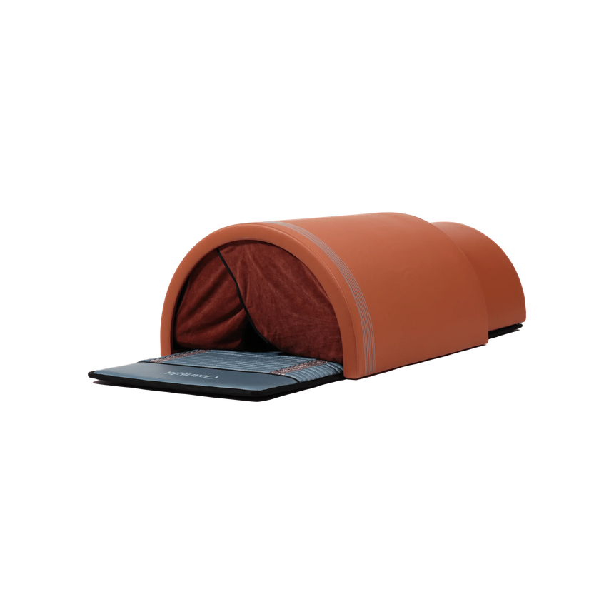Clearlight Curve™ Far Infrared Sauna Dome with Amethyst Infrared PEMF Mat