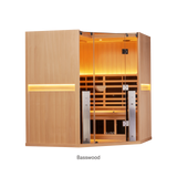 Clearlight Sanctuary C Full Spectrum Infrared Corner Sauna