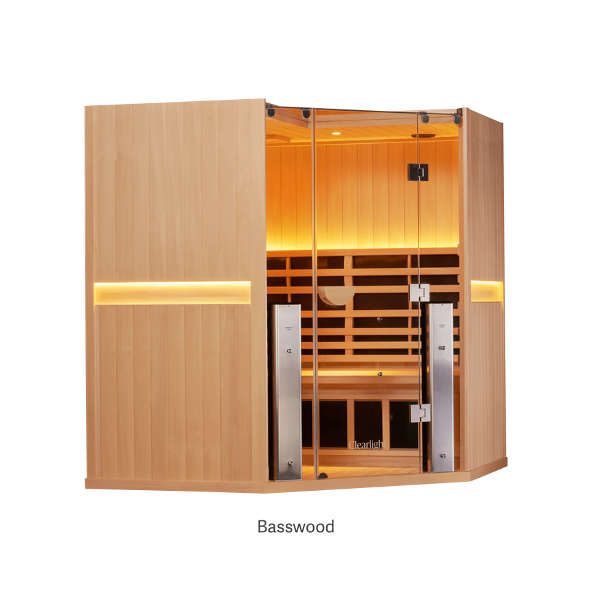 Clearlight Sanctuary C Full Spectrum Infrared Corner Sauna