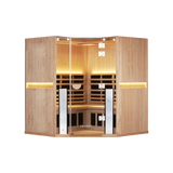 Clearlight Sanctuary C Full Spectrum Infrared Corner Sauna