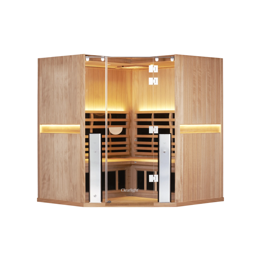 Clearlight Sanctuary C Full Spectrum Infrared Corner Sauna