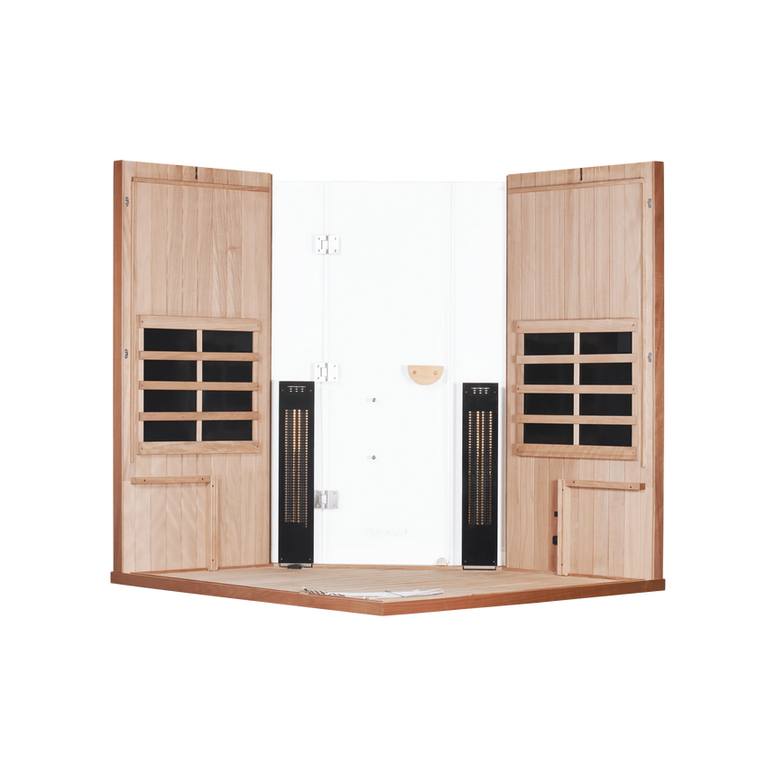 Clearlight Sanctuary C Full Spectrum Infrared Corner Sauna
