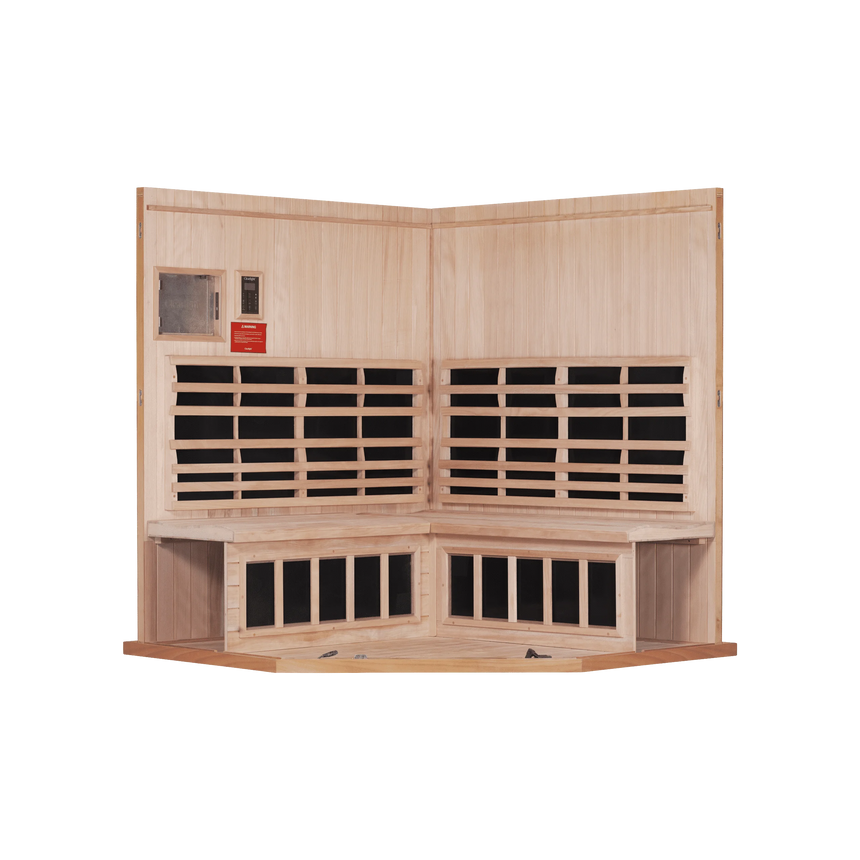 Clearlight Sanctuary C Full Spectrum Infrared Corner Sauna