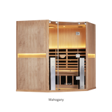 Clearlight Sanctuary C Full Spectrum Infrared Corner Sauna