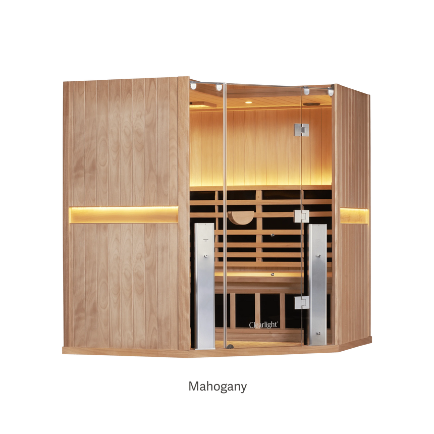 Clearlight Sanctuary C Full Spectrum Infrared Corner Sauna