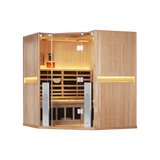 Clearlight Sanctuary C Full Spectrum Infrared Corner Sauna