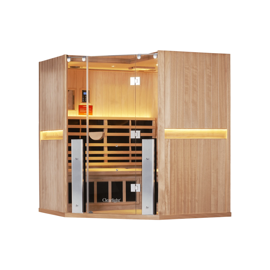 Clearlight Sanctuary C Full Spectrum Infrared Corner Sauna